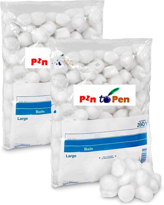 

Pin to Pen Cotton Balls for Makeup (175 Balls)(175 Units)