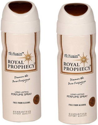 

Al Nuaim ROYAL PROPHECY PACK OF 2 Body Spray - For Men & Women(400 ml, Pack of 2)