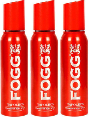 

Fogg Napoleon red Body Spray - For Men(120 ml, Pack of 3)