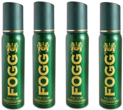 

Fogg VICTOR DEODORANT 120 ML Deodorant Spray - For Men & Women(120 ml, Pack of 4)