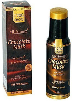

Al Nuaim CHOCOLATE MUSK Body Spray - For Men & Women(100 ml)