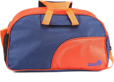 

Bucksa T1DB_2 Travel Duffel Bag(Orange, Blue), Blue;orange