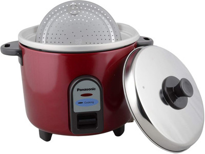 

Panasonic SR-WA10 ge9 Electric Rice Cooker(0.5, Maroon)