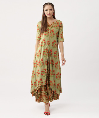 Libas Women Kurta and Skirt Set at flipkart