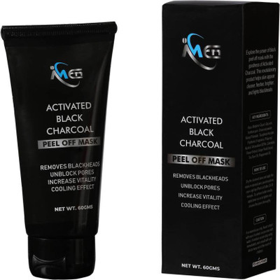 

IMEN Black Charcoal Peel off Mask | Ultimate Blackhead Remover | & Instant Glow (100% Natural)(60 g)