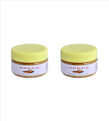 

Arkes Pure Natural White Sandalwood Powder,safad chandan face pack, Pack Of 2 Combo(50 g)