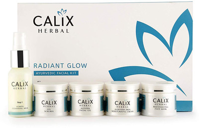 

Calix Herbal Radiant Glow Ayurvedic Facial Kit 260 g