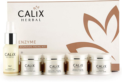 Calix Herbal Enzyme Ayurvedic Facial Kit 260 g