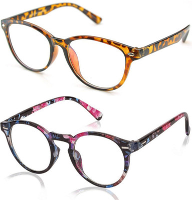 

Azmani Full Rim Round, Cat-eyed Frame(50 mm