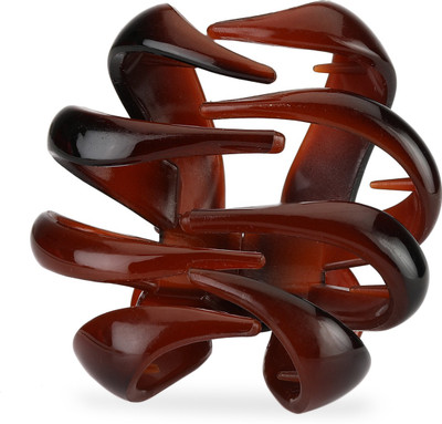 

Accessorize MN-38633020001 Banana Clip(Brown)