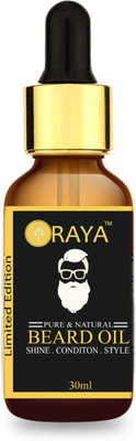 

ORAYA 100% Natural & Oragnic Beard Oil for Nourishment, Shine & Healthy Beard Hair Oil(30 ml)