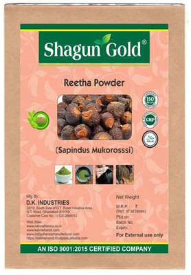 

Shagun gold Pure organic Reetha powder for hair growth & hair care 200g(200 g)