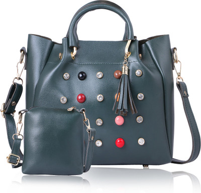 

Women Marks Messenger Bag(Green)