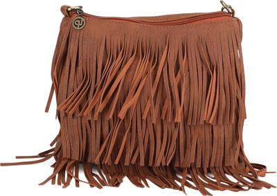 

Lino Perros Sling Bag(Brown)