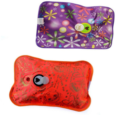 

CRETO T -808 Super Comfort 2 Pack Combo of Electric Hot Gel Bag for Joint and Muscle Pain Electric 1 L Hot Water Bag(Multicolor)