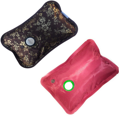 

CRETO 2 Pack Combo of Super Pain Relief Electric 1 L Hot Water Bag(Multicolor)