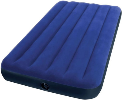 

SANJARY HIGH QUALITY Original air lock Premium Single Air Bed (BLUE) Inflatable Pool Accessory(Blue)