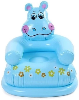

SANJARY orignal quality inflatable hippo chair set of 1 (blue) Inflatable Sofa/ Chair(Multicolor)