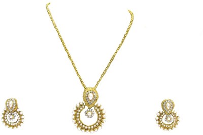 SHREE MAULI CREATION Alloy Gold Jewellery Set(Pack of 1)