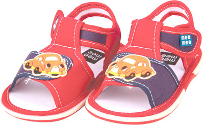 

MeeMee Boys Velcro Flats(Multicolor, Red navy blue