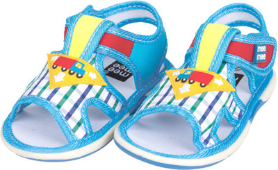 

MeeMee Boys Velcro Flats(Blue
