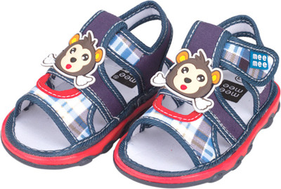 

MeeMee Boys Velcro Flats(Blue, Navy