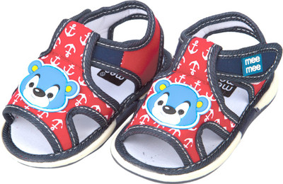 

MeeMee Boys Velcro Flats(Multicolor, Navy red