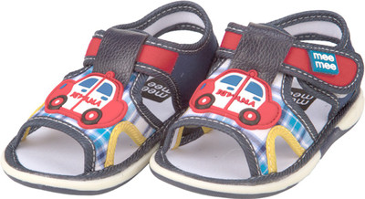

MeeMee Boys Velcro Flats(Blue