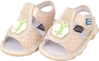 

MeeMee Boys Velcro Flats(Beige