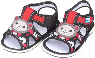

MeeMee Girls Velcro Flats(Red