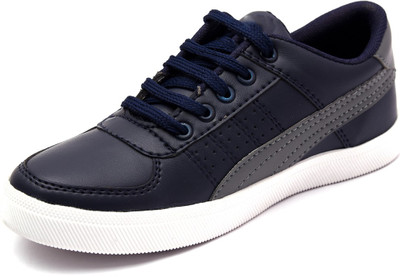 

Indcrown Boys Lace Sneakers(Blue, Blue;grey