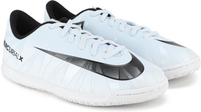 

Nike Boys & Girls Lace Football Shoes(Blue, Blue tint/black-white-blue tint