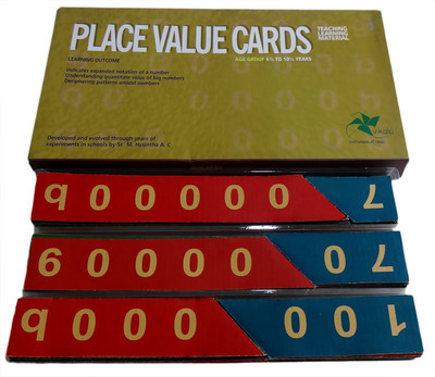 

Vikalp India Pvt. Ltd. Place value Card(Multicolor)