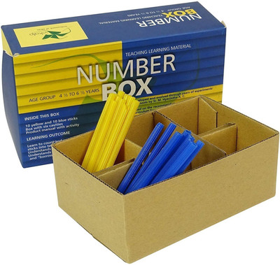 

Vikalp India Pvt. Ltd. Number Box : Upto ten Digit learning of Place value, Addition, Subtraction |Educational Toys/Learning Kits/Educational Kits/Math Kit(Multicolor)