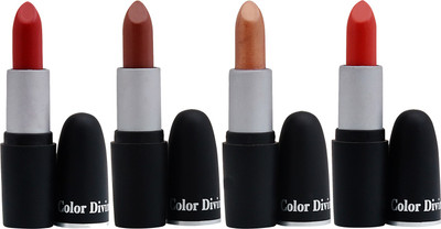 

Color divine Colordivine set of 4 Lipsticks(MULTICOLOR)