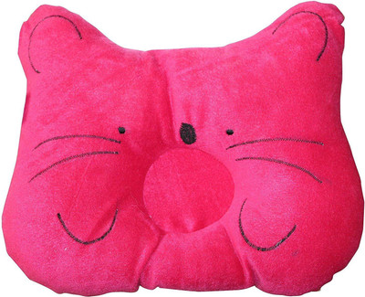 

Poddar Fashion Square Cat Baby Pillow Pack of 1(Rani)