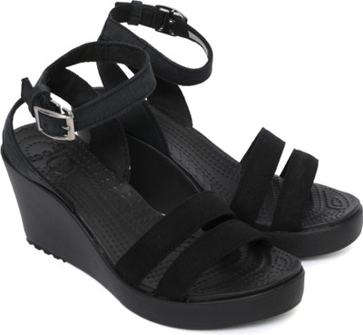 

Crocs Women Black Wedges