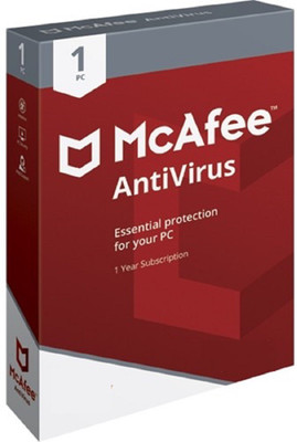 

McAfee Anti-virus 1 User 1 Year(CD/DVD)