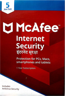 McAfee Internet Security 5.0 User 1 Year(CD/DVD)