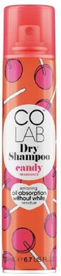 

Colab Dry Shampoo Candy Fragrance with Amazing Oil Absorption without White Residue(200 ml)