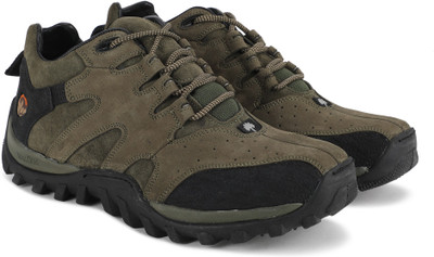 

Woodland Hiking & Trekking Shoes For Men(Black, Olive