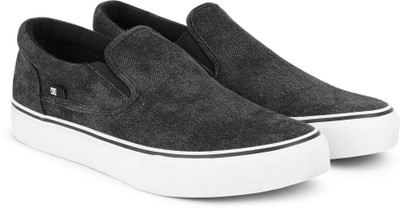 

DC TRASE SLIP-ON M SHOE Sneakers For Men(Black, Washed out black