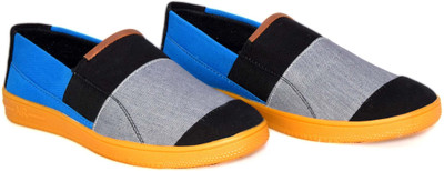 

Blue Pop Mesh Casual Partywear Loafers Shoes For Mens And Boys Loafers For Men(Multicolor