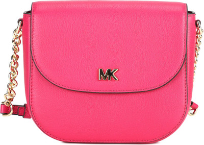 

Michael Kors Women Casual Pink Genuine Leather Sling Bag