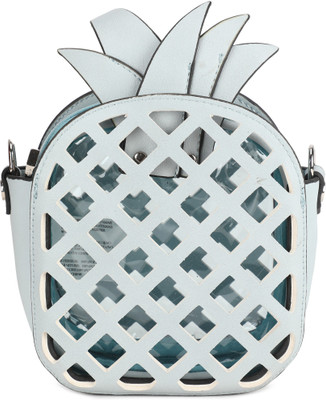

Steve Madden Women Casual Blue PU Sling Bag