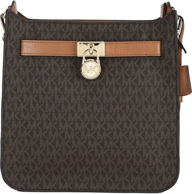 

Michael Kors Women Casual Brown Genuine Leather Sling Bag