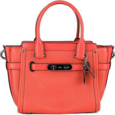 

Coach Women Casual Orange Genuine Leather Sling Bag