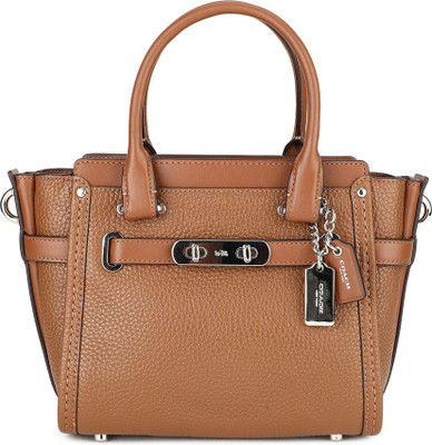 

Coach Women Casual Brown Genuine Leather Sling Bag