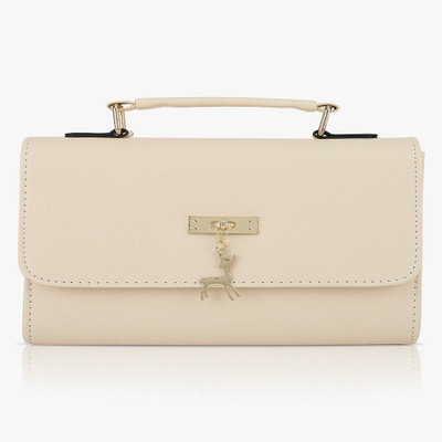 

Fiona Trends Women Casual Beige PU Sling Bag