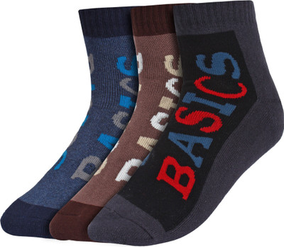 CREATURE Men & Women Printed Ankle Length(Pack of 3)